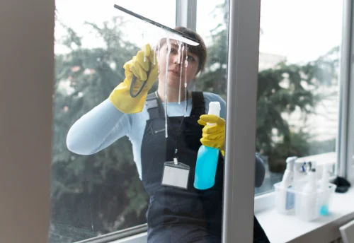 Nettoyage de vitres intérieures et extérieures à Gricourt